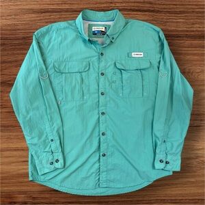 Magellan Outdoors Men’s Long Sleeve Fish Gear Shirt. Angler Fit. Large.